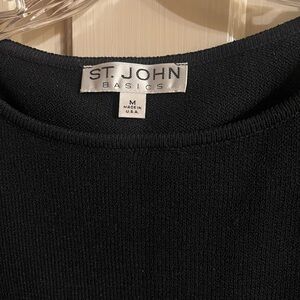 St. John Classic Black Knit Top

PRICE DROP
